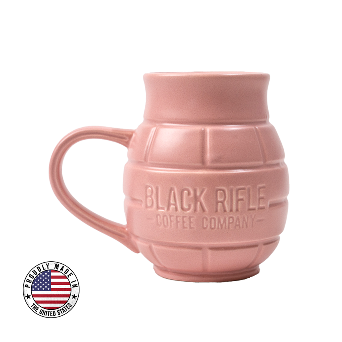 Brcc Grenade Mug, Sand Pink