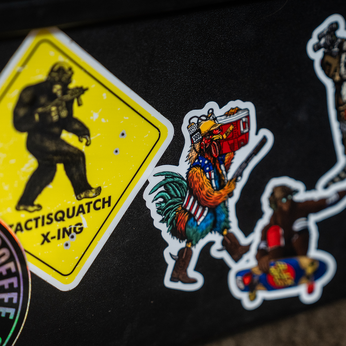 Merica Tacticock Sticker - Image 2
