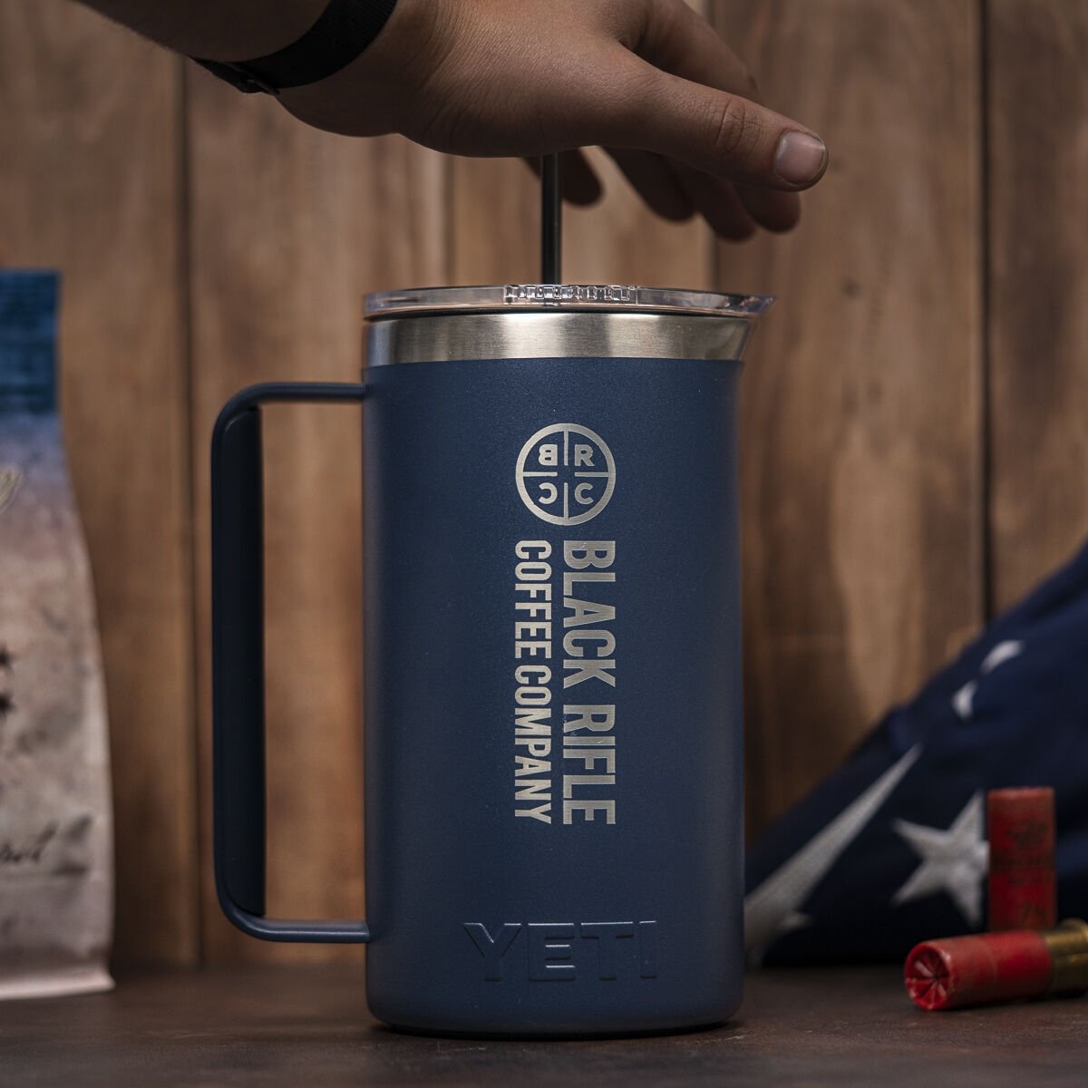 Brcc X Yeti Company Logo French Press - Image 4