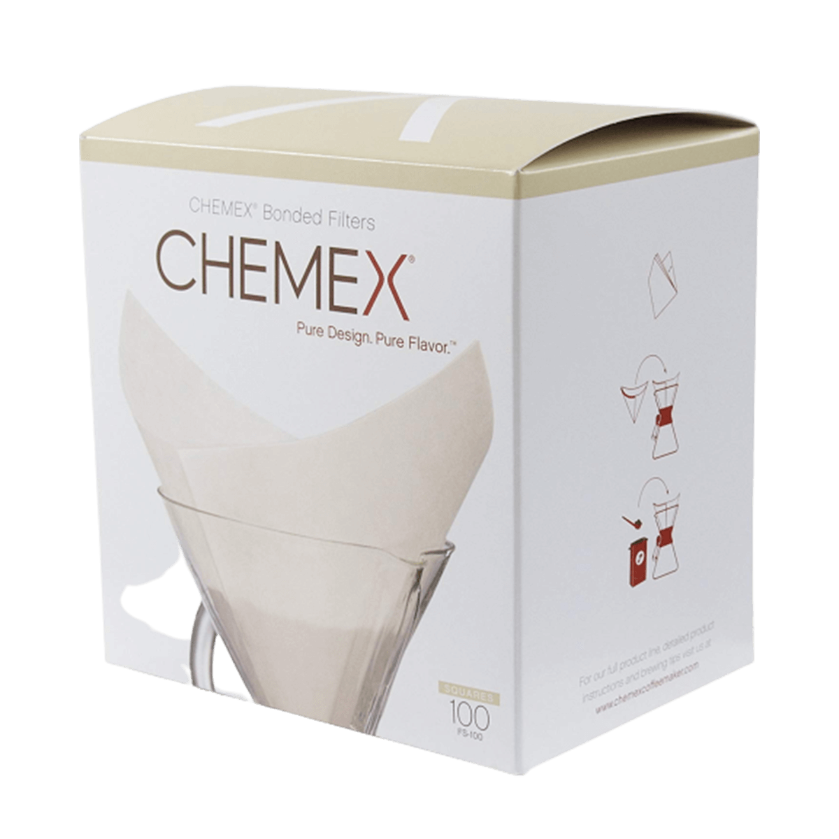 Chemex Filters, Bonded, Squares, 100 Ct - Image 2