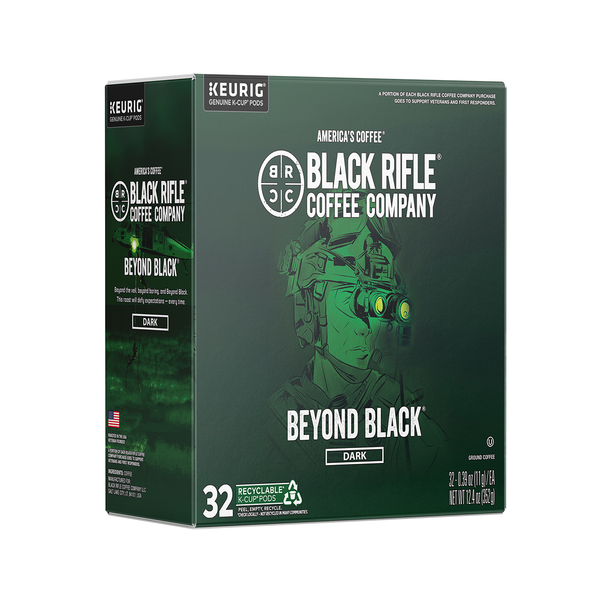 Beyond Black Coffee Rounds - 32Ct