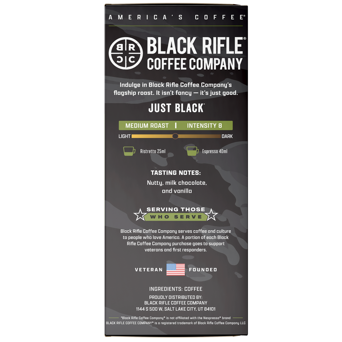 Just Black Espresso Capsules - Image 3