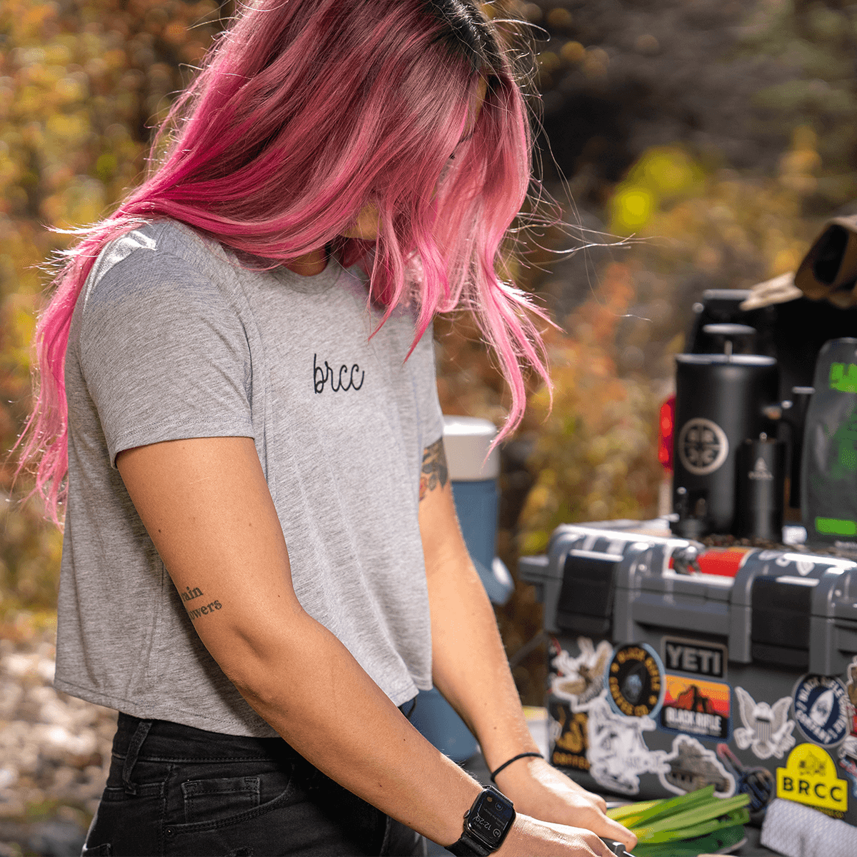 Women's Brcc Crop Tee - Image 3
