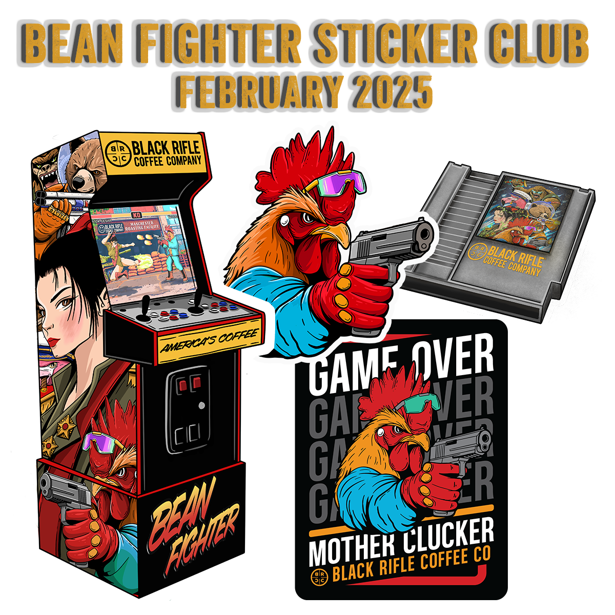Bean Fighter Sticker Pack