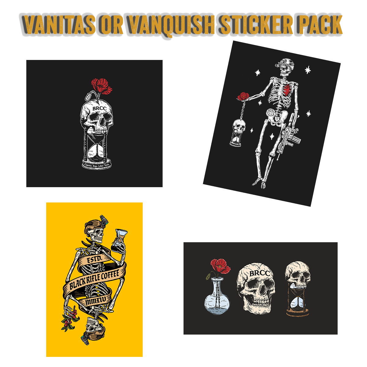 Vanitas Or Vanquish Sticker Pack
